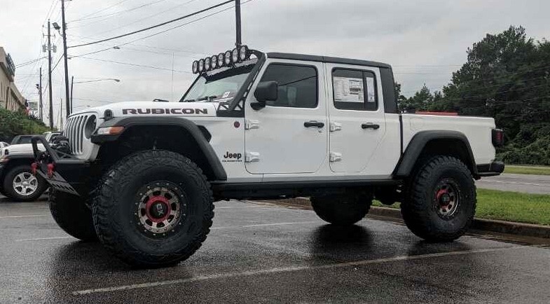 Lifted Silverado built by DSI